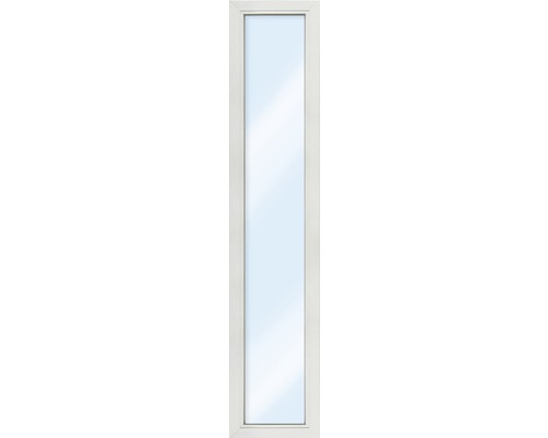 Plastové okno jednokrídlové ESG ARON Basic biele 500 x 1600 mm DIN ľavé