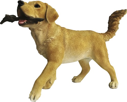 Labrador s paličkou 60 x 23 x 42 cm