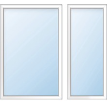 Dve okná s rámami