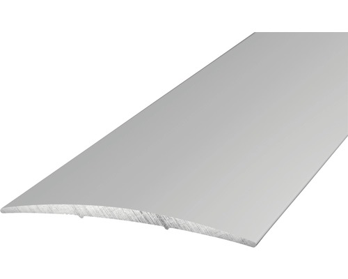 Prechodový samolepiaci profil strieborný 60 x 5 mm, 1 m