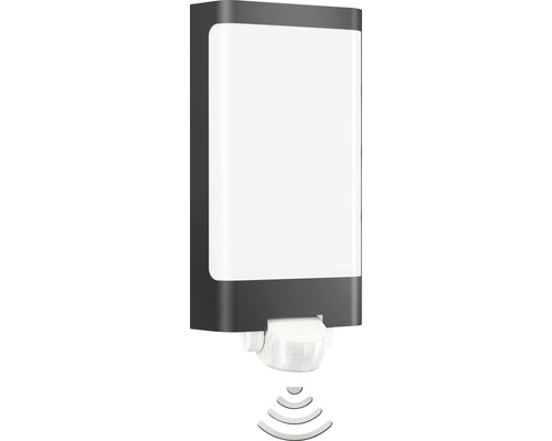 LED vonkajšie nástenné svietidlo Steinel IP44 9,3 W 946 lm 3000 K biele so senzorom pohybu LED vonkajšie nástenné svietidlo Steinel IP44 9,3 W 946 lm 3000 K biele so senzorom pohybu