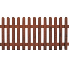 Drevený plot Elba 178x85 cm hnedý-thumb-2