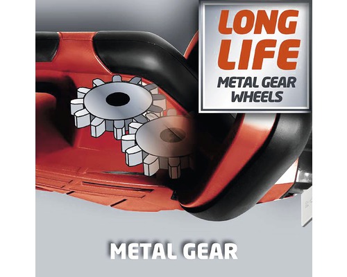 Kovové prevody pre dlhú životnosť