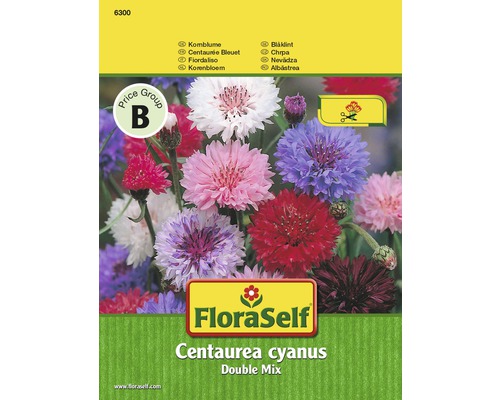 Nevädza poľná 'Double Mix' FloraSelf Centaurea cyanus
