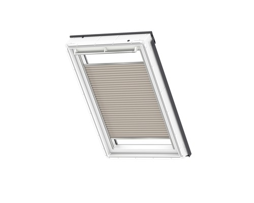 Strešné okno s plisovanou roletou