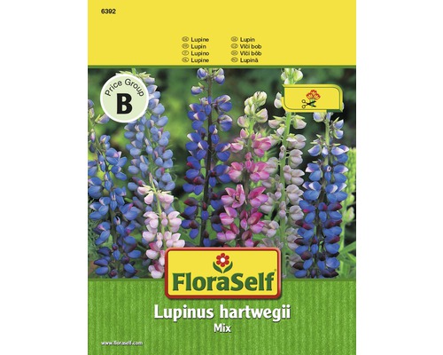 FloraSelf Lupína Hartwegova zmes semien