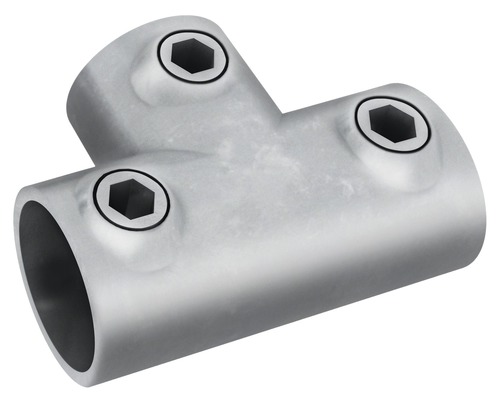 Rúrková spojka T-kus s tromi vnútornými šesťhrannými skrutkami