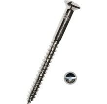 Skrutka do dreva s drážkou