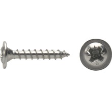 Detail skrutky so šošovkovou hlavou a krížovou drážkou