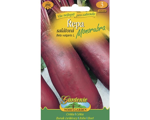 Cvikla šalátová Monorubra semená Nohel Garden Balenie semien na šalát z červenej repy Monorubra
