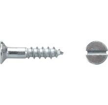 Skrutka do dreva so zapustenou hlavou a drážkou