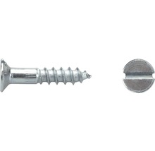 Skrutka do dreva so zápustnou hlavou a drážkou