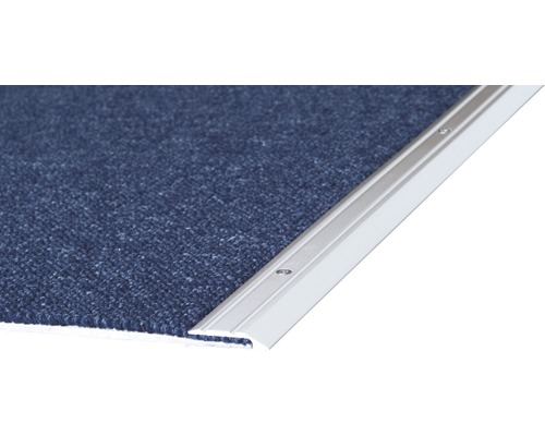 ALU ukončovacia lišta strieborná 4-5mmx30mm/2,7 m (predvŕtaná) Profil pre upevnenie kobercov