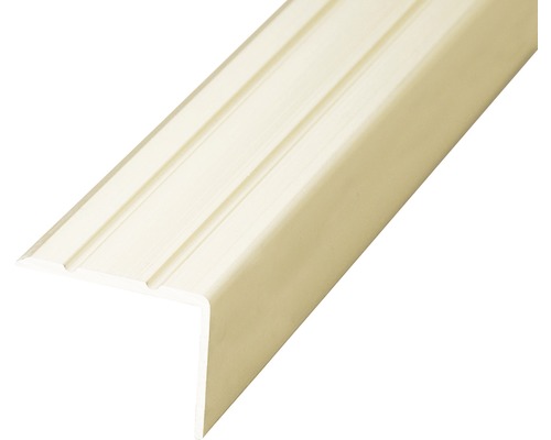 ALU ukončovacia lišta Sahara 24,5x20mm/1 m (predvŕtaná) Schodový hranový profil z plastu