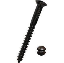 Skrutka s drážkou, šošovkovou hlavou a zodpovedajúcou krytkou