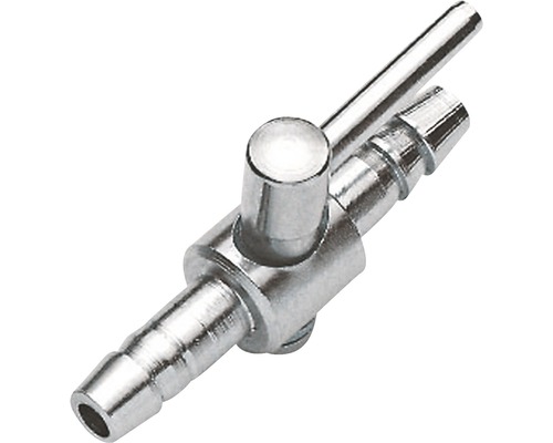 Vzduchový ventil 1-cestný kovový 4/6 mm