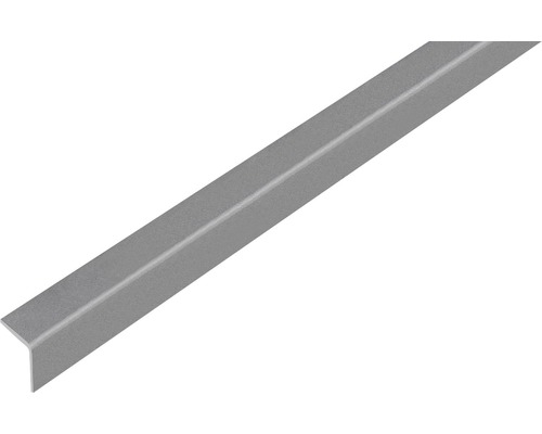 L profil PVC sivý samolepiaci 20x20x1,5 mm 1 m