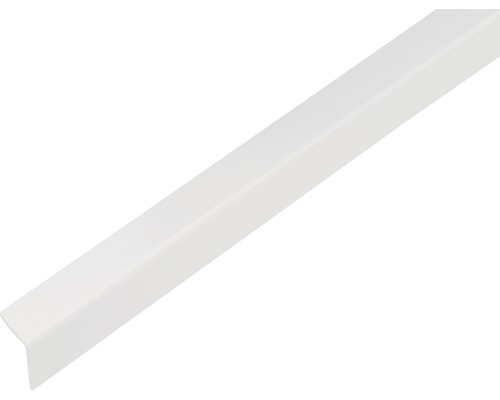 L profil PVC biely samolepiaci 20x20x1,5 mm 1 m