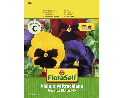 Sirôtka švajčiarska veľkokvetá FloraSelf zmes kvetinových semien
