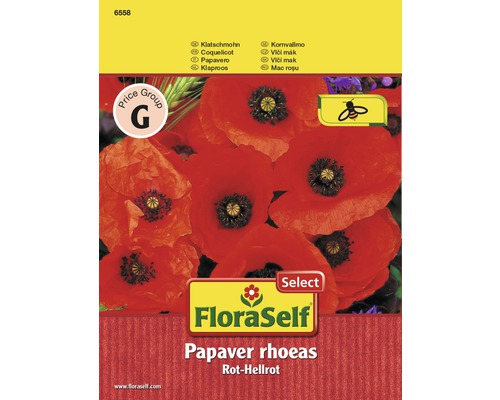 Vlčí mak FloraSelf Select Papaver rhoeas-0