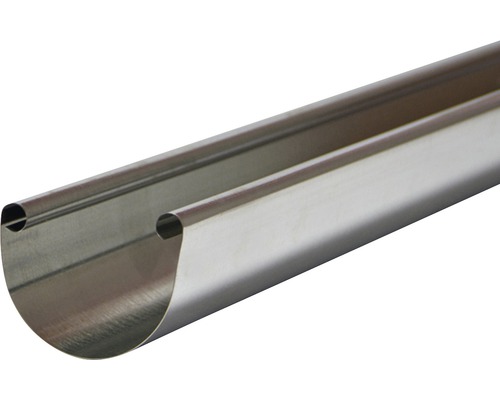 Odkvapový žľab Bravo 125 mm plechový dĺžka 2000 mm pozink Kovový odkvap