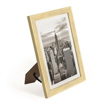 Plastový fotorámik s optikou dreva Marbella hnedý 21x29,7 cm (A4)-thumb-6