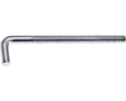 Skoba s metrickým závitom 6x70 mm zinok biely 100 ks Skrutka s okom a závitom