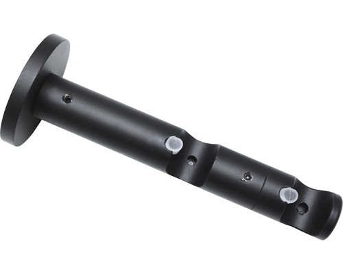 Držiak záclonovej tyče z kovu