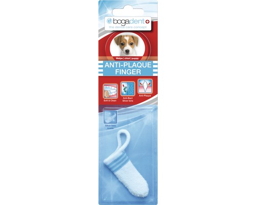 Náprstok na čistenie psích zubov Bogadent Anti-Plaque Finger 1 ks