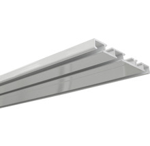 Koľajnica na záclony 3 drážky biela 250 cm