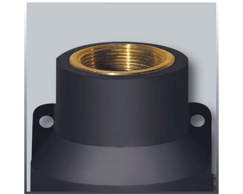 Čierna pumpová prípojka s vnútorným závitom