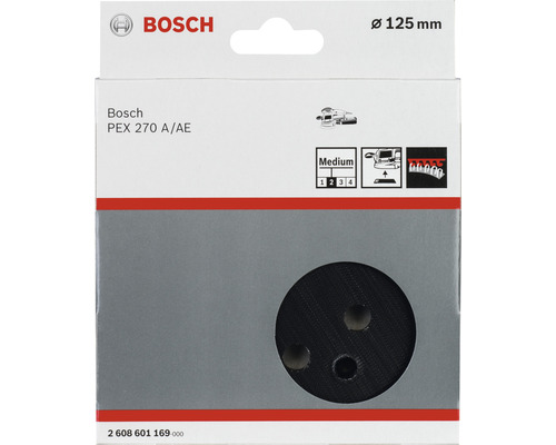 Brúsny kotúč Bosch PEX 270 A/AE, priemer 125 mm