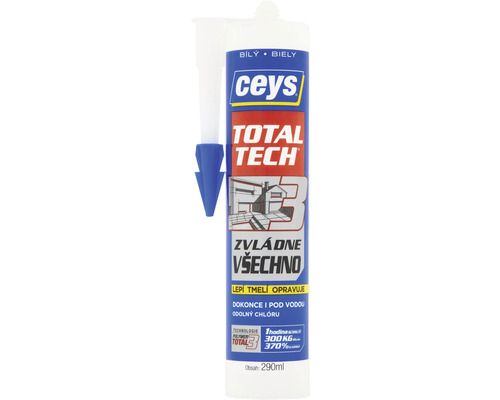 CEYS TOTAL TECH EXPRESS lepidlo a tmel biely 290 g