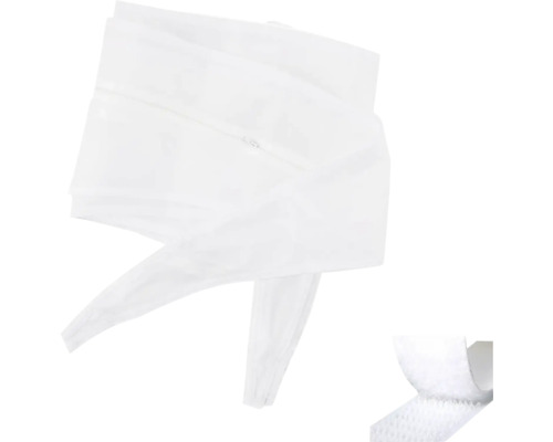 Sieť proti hmyzu do okna so zipsom a suchým zipsom