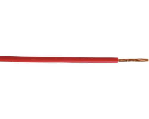 Kábel H07V-K (CYA) 4 červený, metrážny tovar