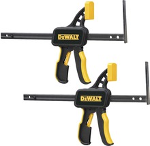 Dve jednoručné svorky DeWalt
