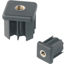 Štvorcové koncovky rúrok so závitom