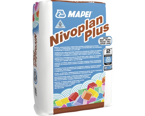 Cementová malta Mapei Nivoplan Plus sivá 25 kg Cementová malta Mapei Nivoplan Plus sivá 25 kg