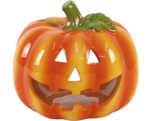 Držiak na čajovú sviečku v tvare tekvice pre Halloweensku dekoráciu