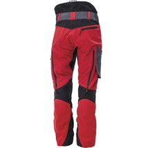 Lesnícke protiporezové nohavice Hammer Workwear, červená-žltá, veľkosť M-thumb-4