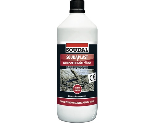 Soudal Soudaplast superplastifikačná prísada do betónu vo fľaši