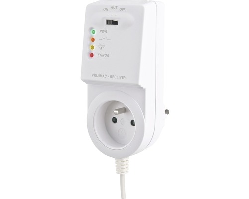 Bezdrôtová zásuvka s vypínačom na ovládanie elektrických spotrebičov