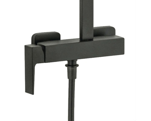 Čierna okenná kľučka pre okná