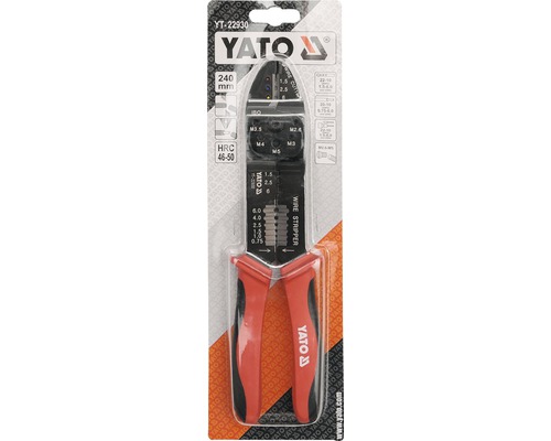 Kliešte na odizolovanie Yato 240 milimetrov v kartóne