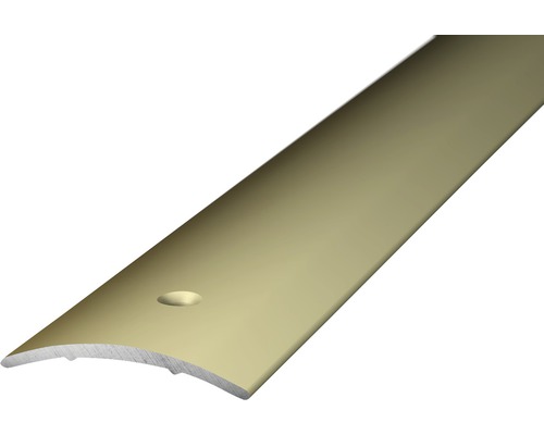 ALU - prechodový profil, 30x1,6mm, 1m, Havanna; skrutkovací (predvŕtaný) Kovový ukončovací profil s montážnymi otvormi