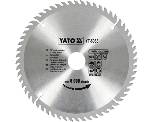 Pílový kotúč Yato na rezanie dreva
