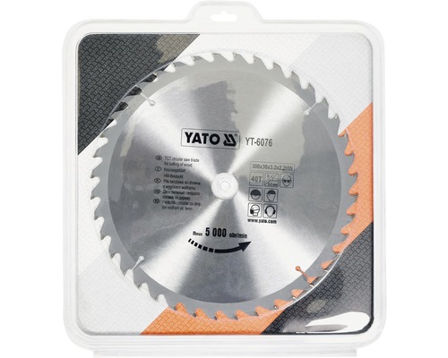 Pílový kotúč Yato na rezanie dreva v balení