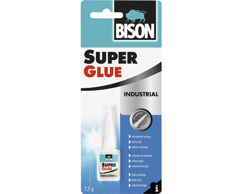 Sekundové lepidlo BISON Super Glue Profi transparentné 7,5 g