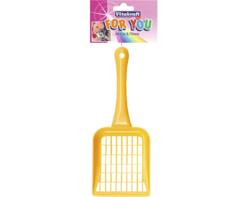 Plastová lopatka na mačací záchod