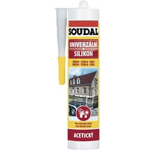 Soudal Univerzálny silikón kartuša s nástavcom